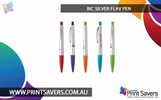 BIC Silver Flav Pen