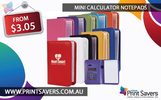 Mini Calculator Notepads