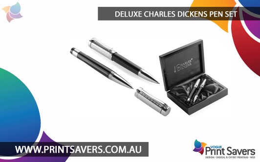 Deluxe Charles Dickens Pen Set