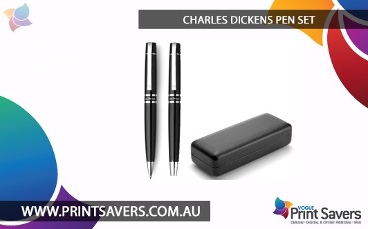 Charles Dickens Pen Set