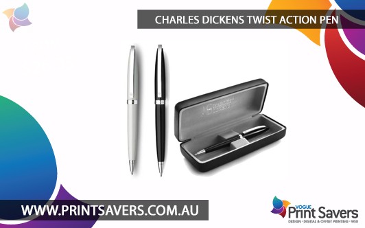 Charles Dickens Twist Action Pen