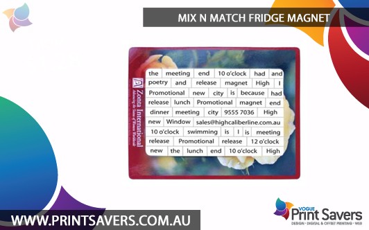 Mix n Match Fridge Magnet