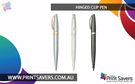 Hinged Clip Pen