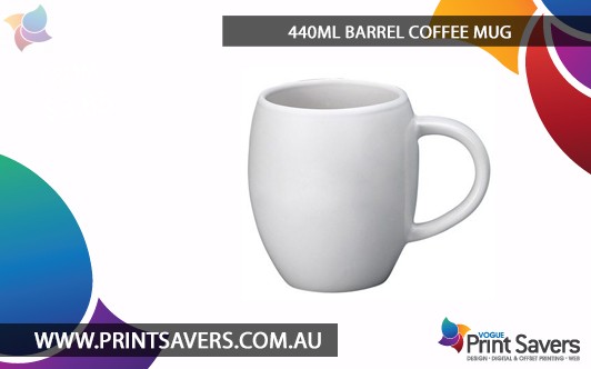 440ml Barrel Coffee Mug