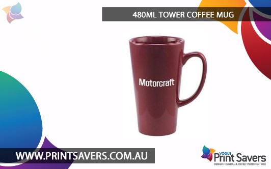 480ml Tower Coffee Mug