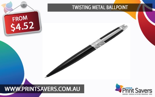 Twisting Metal Ballpoint