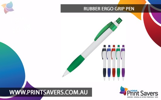 Rubber Ergo Grip Pen