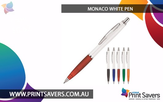 Monaco White Pen