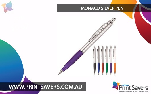 Monaco Silver Pen