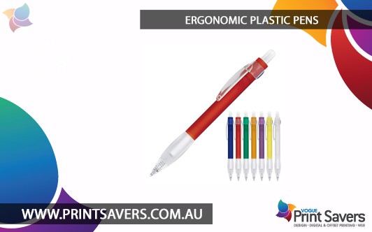 Ergonomic Plastic Pens