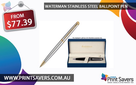 Waterman Stainless Steel Ballpoint Pen