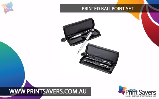 Printed Ballpoint Set