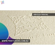 EMBOSSED BUSINESS CARDS