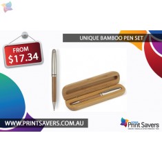 Unique Bamboo Pen Set