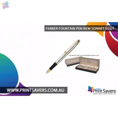 Parker Fountain Pen New Sonnet SS GT