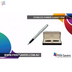 Stainless Parker Sonnet Pen