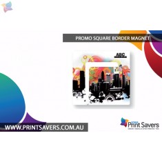 Promo Square Border Magnet